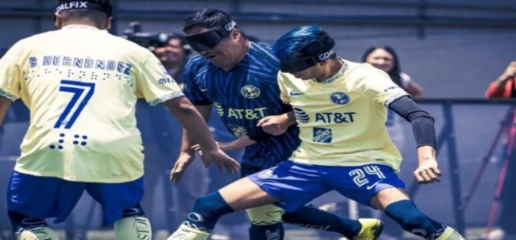 Club América presenta su equipo profesional para personas con discapacidad visual