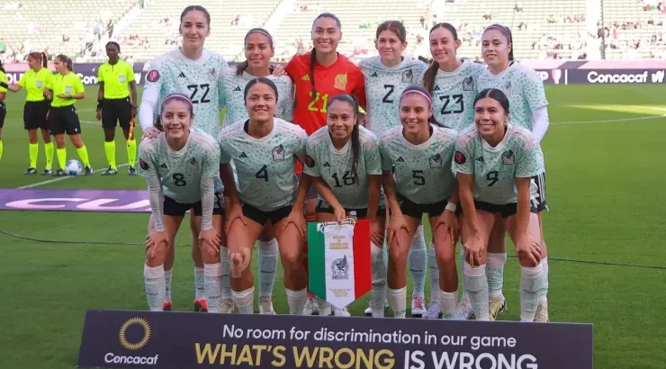 México enfrenta a Estados Unidos en la Copa Oro W