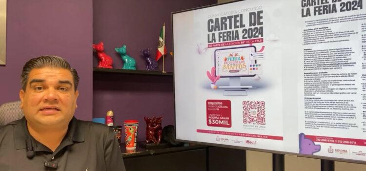 Abren convocatoria para diseño del cartel de la Feria de Colima 2024