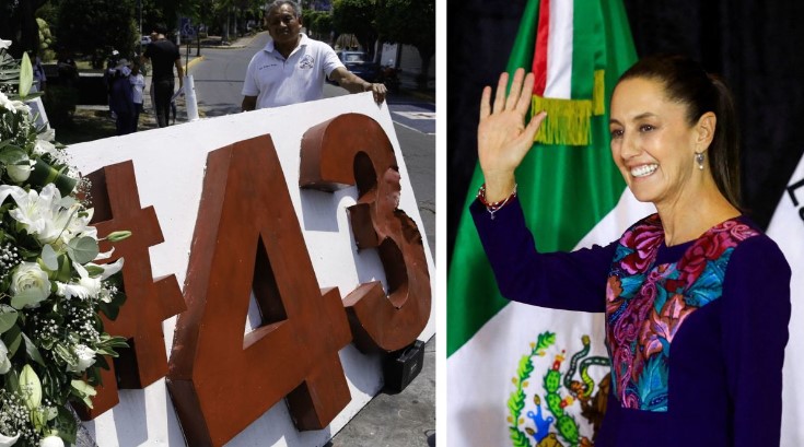 AMLO anuncia fecha de reunión de Sheinbaum con padres de Ayotzinapa