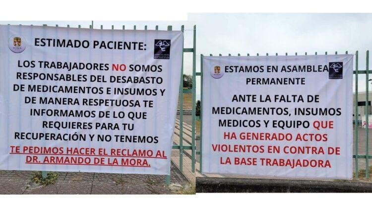 Hospital Universitario exige disculpas de gobernadora de Colima, en protesta solo atienden urgencias