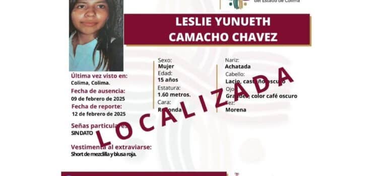 Localizan a 21 personas en Colima en lo que va del 2025,  gobernadora Indira Vizcaíno