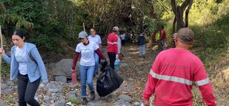 Conagua realiza limpieza del arroyo Santa Gertrudis