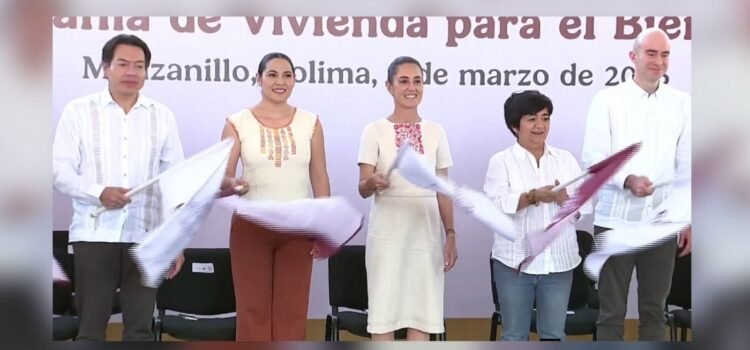 Construirán 13 mil 250 viviendas para el Bienestar en Colima, Claudia Sheinbaum