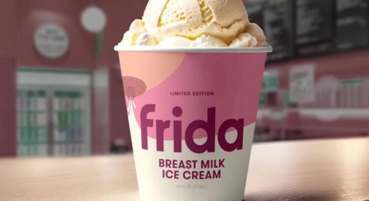 Lanzarán helado sabor “leche materna”