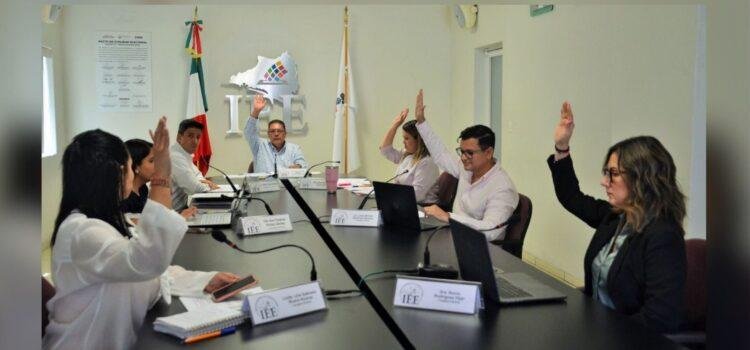 IEE define lineamientos para el cómputo del proceso electoral extraordinario 2025