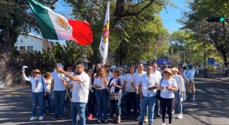 Magisterio de Colima se suma a paro nacional contra reforma al ISSSTE