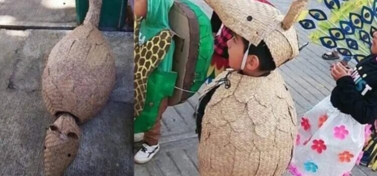 El “niño armadillo” la rompe en redes