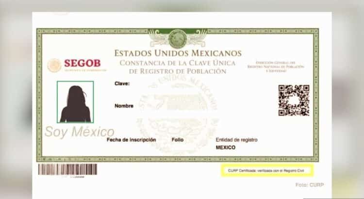 CURP biométrica será la nueva identificación oficial a finales de 2025
