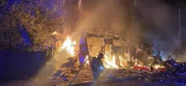 Kiev bajo fuego