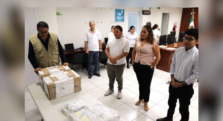 INE destruye más de 11 mil 500 credenciales de elector en Colima