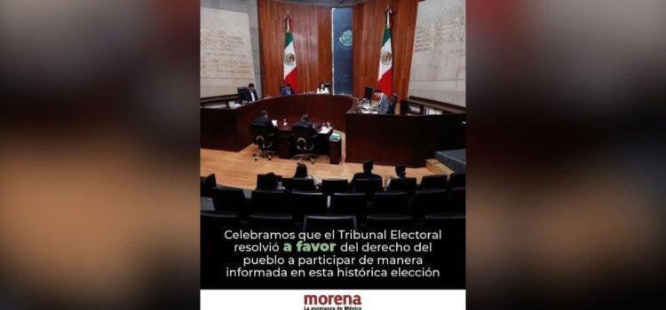 Morena promociona voto a elección del Poder Judicial