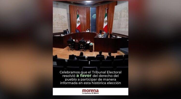 Morena promociona voto a elección del Poder Judicial