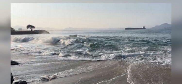 Alerta por mar de fondo en playas de Manzanillo y Armería, Colima
