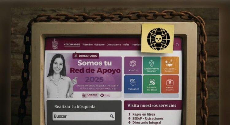 Ciberataque paraliza sistemas del gobierno de Colima; grupo Devman reclama autoría