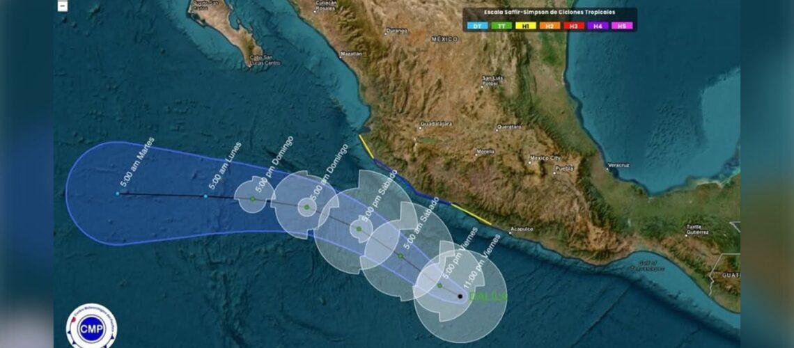 Huracanes, alto riesgo en la costa de Colima
