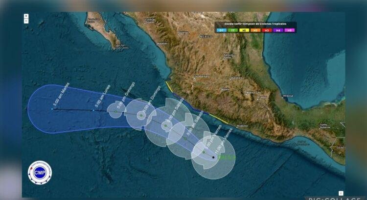 Huracanes, alto riesgo en la costa de Colima