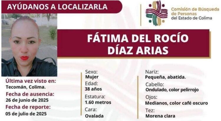 A 15 días de su desaparición, sigue sin rastro de agente de policía de Tecomán, Colima