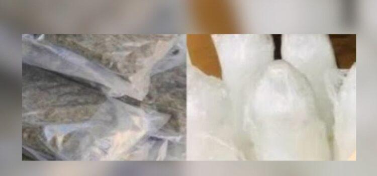 Cateo en Manzanillo, incautan 900 bolsas de drogas