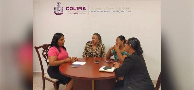 Colima impulsará al menos 600 registros de actas de nacimiento este año