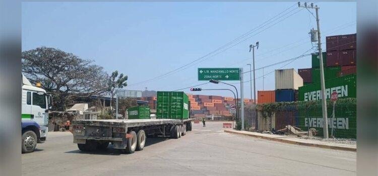Puerto de Manzanillo: más de 3 mil 400 camiones al día impulsan la logística nacional