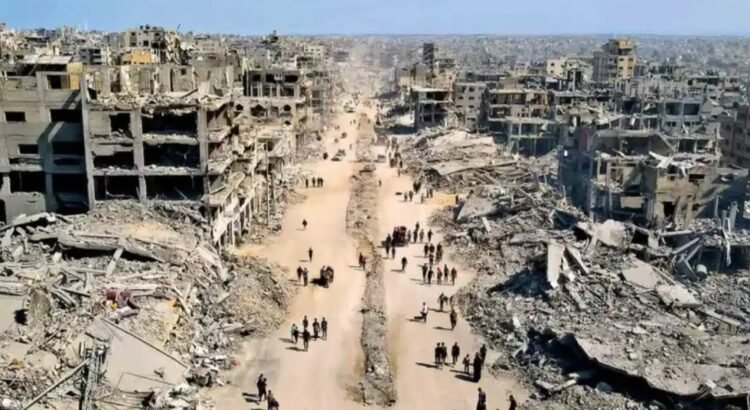 Miles de desplazados regresan a Gaza Miles de desplazados regresan a Gaza