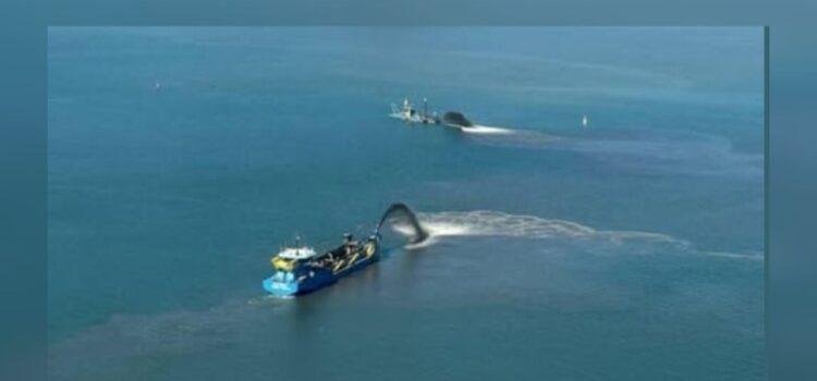 Pescadores de Cuyutlán denuncian afectaciones por obras sobre la laguna