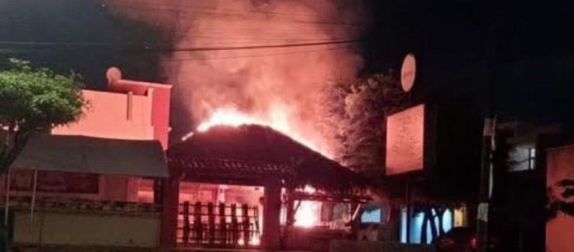 Alerta en el sector empresarial de Colima por ataques incendiarios