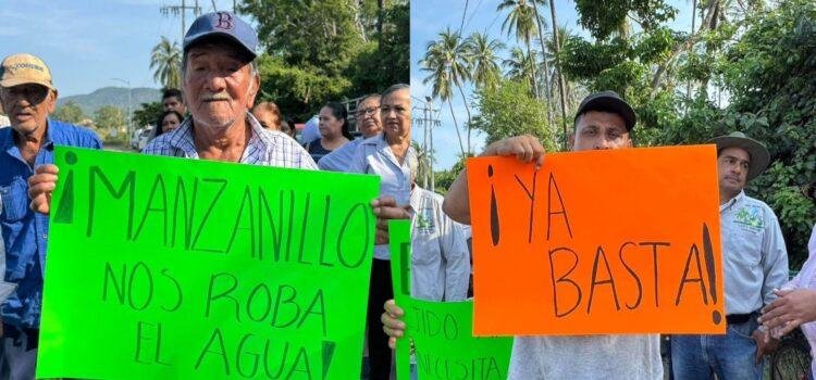 Ejidatarios de Armería cierran pozos en protesta por explotación de agua hacia Manzanillo Ejidatarios de Armería cierran pozos en protesta por explotación de agua hacia Manzanillo