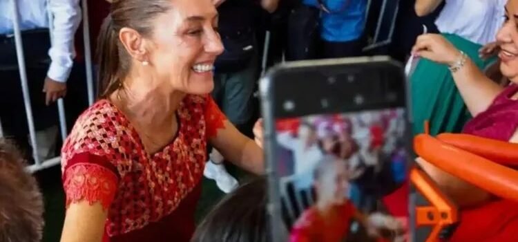Celebró Claudia Sheinbaum su primer año como presidenta de México