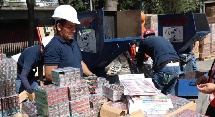 IMPI destruye casi un millón de productos dentales falsificados ingresados por aduanas de Colima y Michoacán