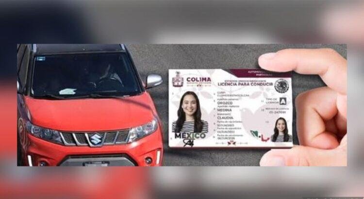 Aprueban en Colima descuentos del 50% en licencias de conducir hasta diciembre