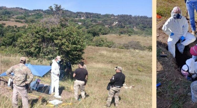 Hallan cuatro fosas clandestinas en Comala, Colima