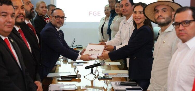 Comparencia de Fiscal de Colima con cifras y diálogo reservado Comparencia de Fiscal de Colima con cifras y diálogo reservado