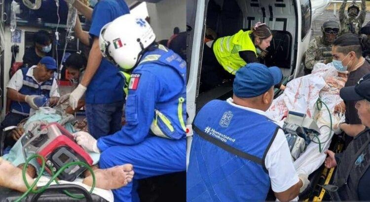Colima envía 5 ambulancias a Michoacán tras ataque con explosivos