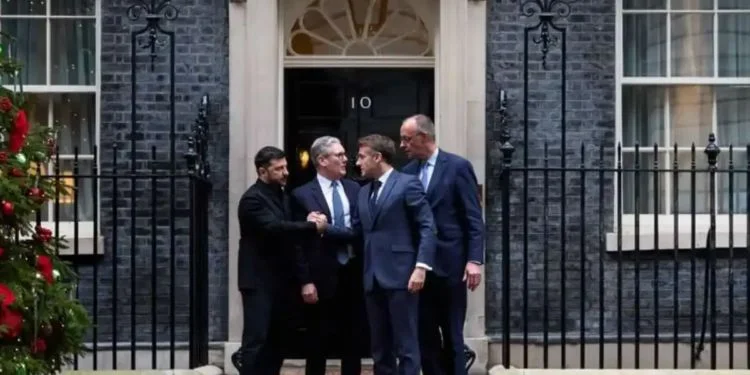 Afinan líderes europeos y Ucrania propuesta de plan de paz para enviar a Estados Unidos