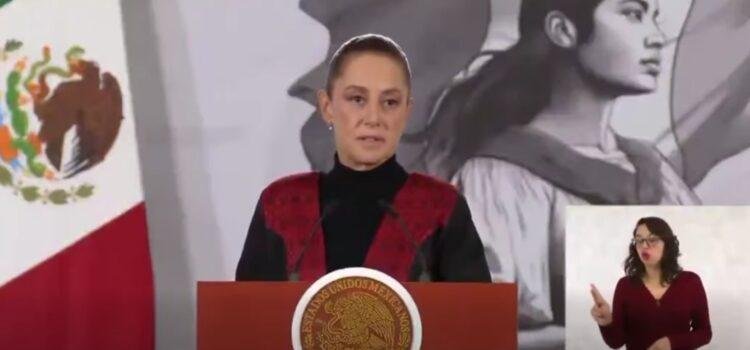 Indagaría FGR causas del descarrilamiento antes de definir compensaciones: Sheinbaum