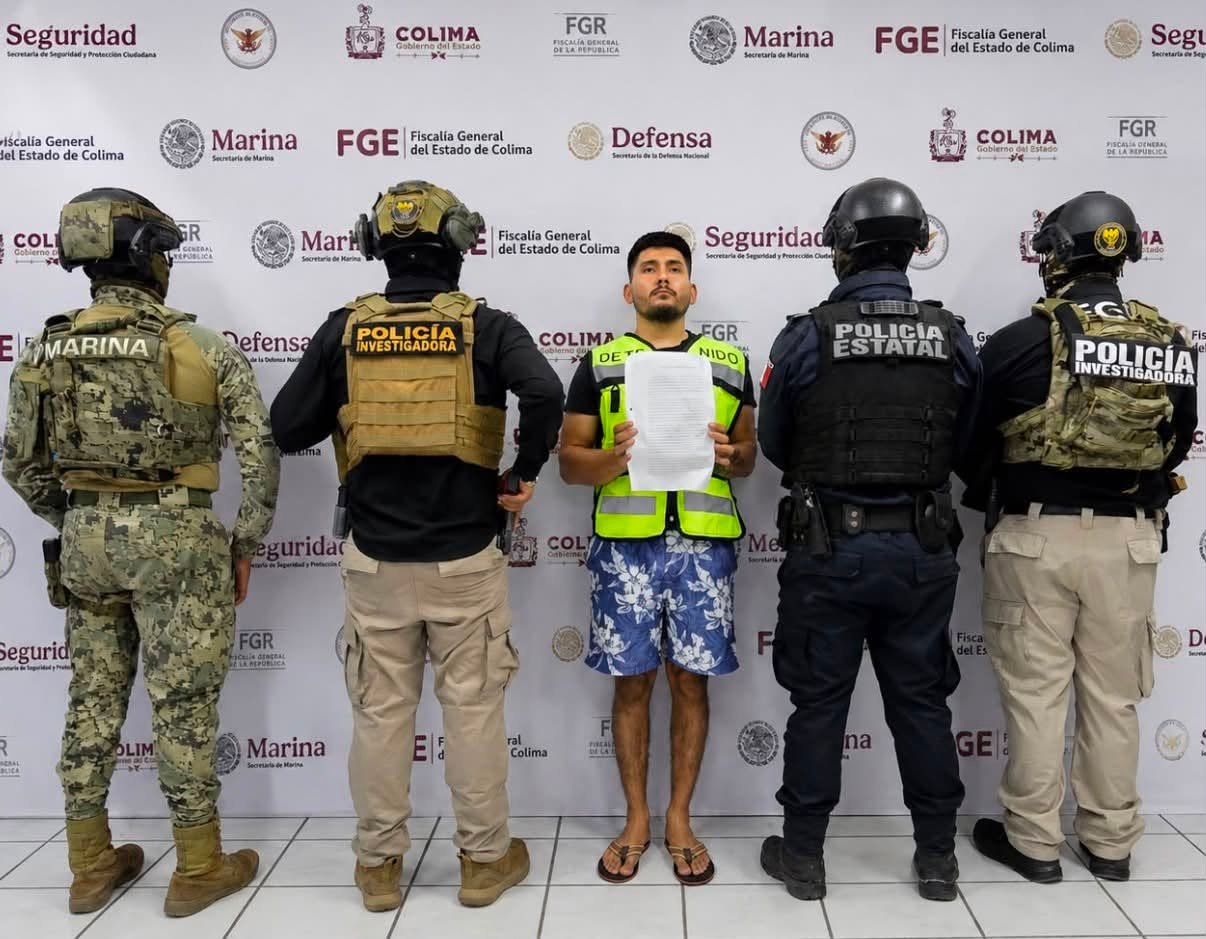 Detienen a “El Pirul” en Colima